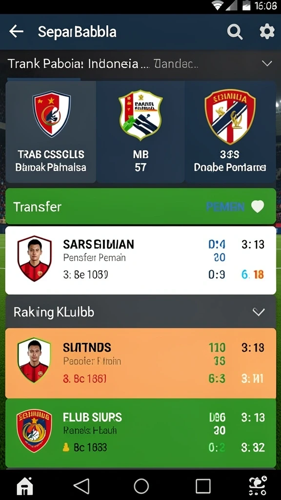 Tampilan antarmuka utama 62HOT yang intuitif.