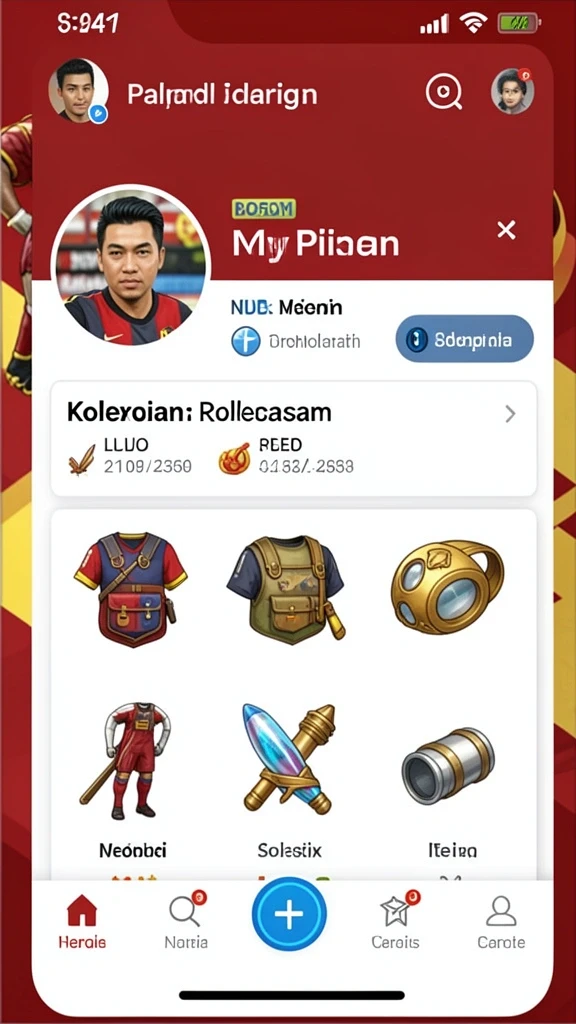 Tampilan antarmuka yang user-friendly dan menarik.