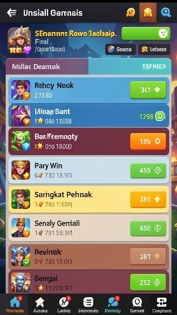Mode multiplayer yang penuh tantangan dan seru.