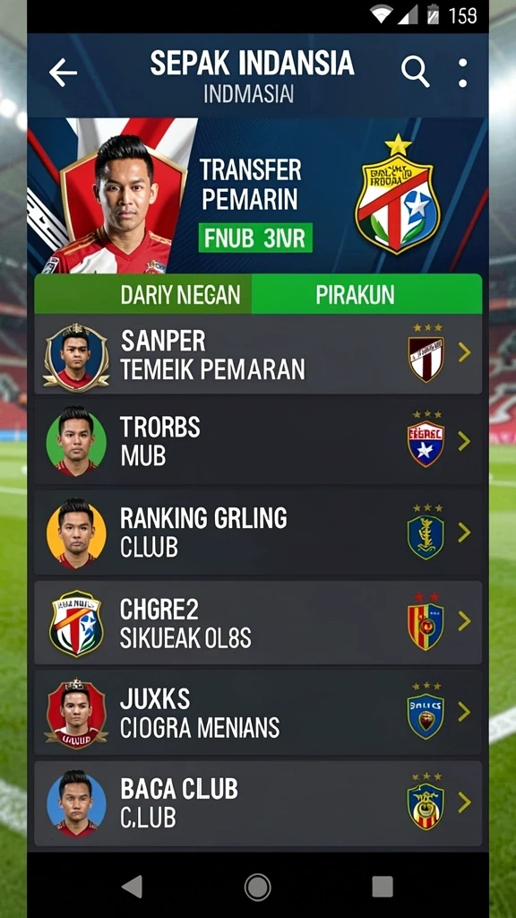 Fitur turnamen dengan hadiah menarik.