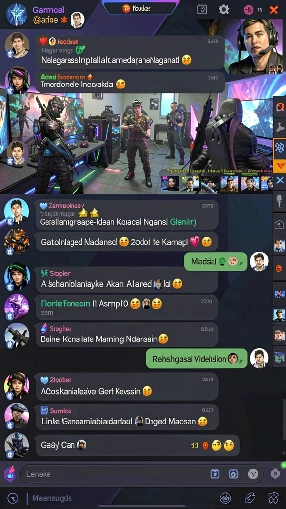 Sistem interaksi multiplayer yang menyenangkan.