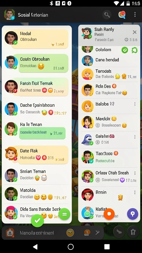 Tangkapan layar menampilkan karakter utama dalam aksi.