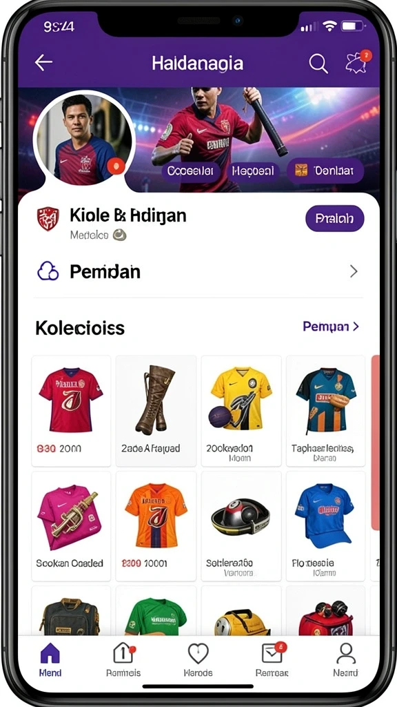 Turnamen mingguan dengan hadiah menarik.