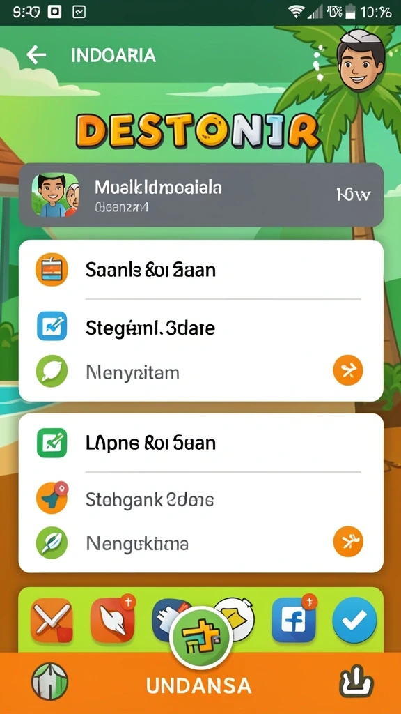 Tampilan antarmuka yang user-friendly dan menarik.