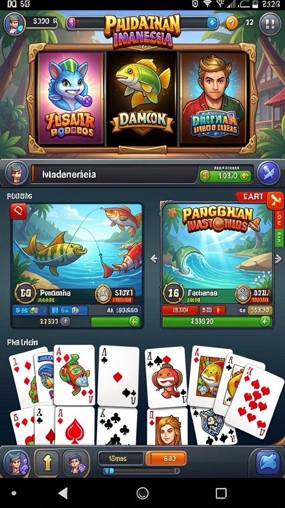 Koleksi kartu unik dan menarik.
