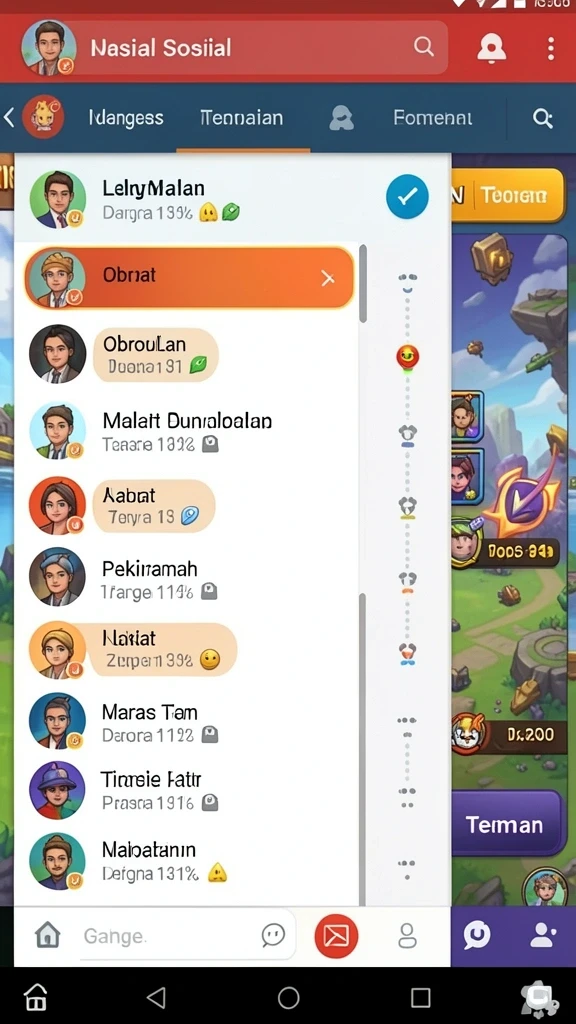 Pengalaman bermain yang seru dan interaktif.