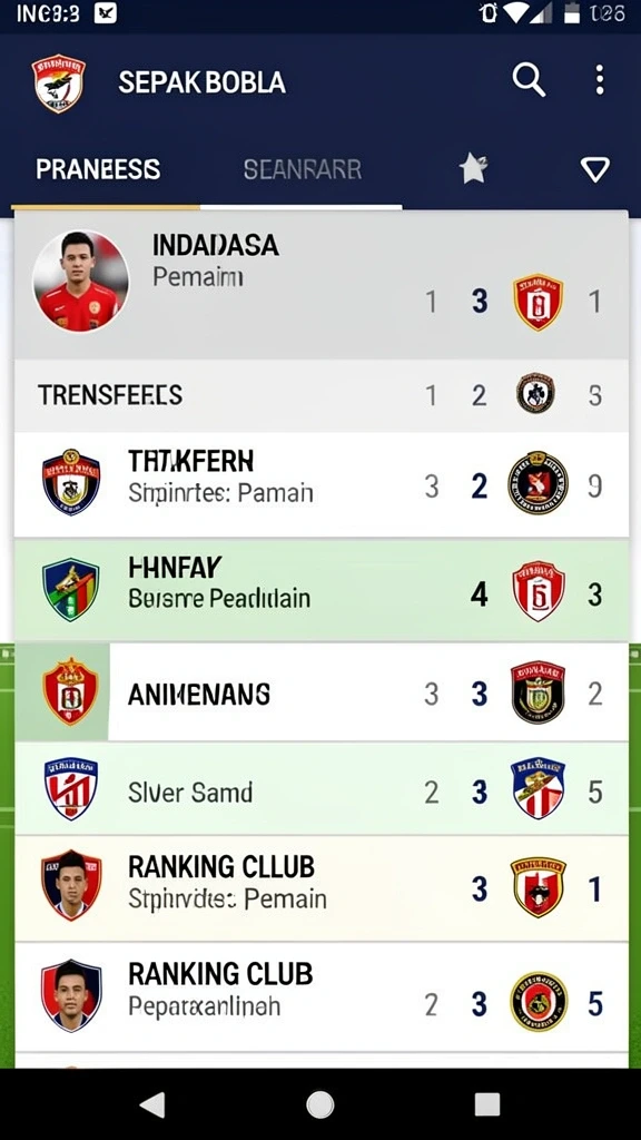 Karakter yang beragam untuk dipilih.