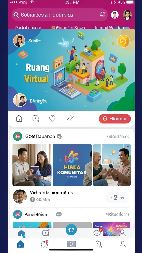 Tampilan antarmuka yang user-friendly dan menarik.