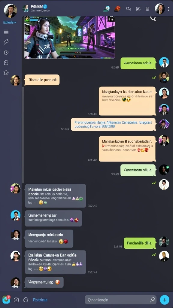 Tampilan grafis yang menarik dan memukau.