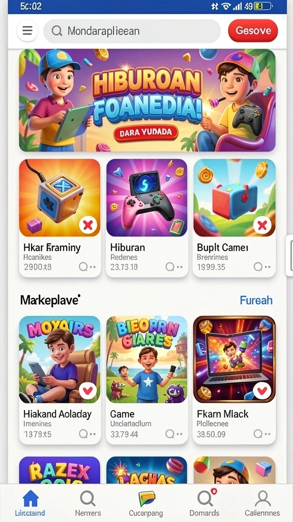 Tampilan antarmuka yang ramah pengguna.