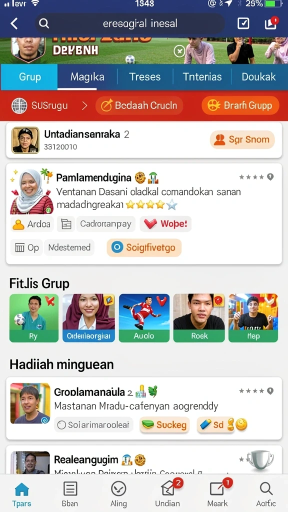 Fitur bonus yang menguntungkan dan menyenangkan.