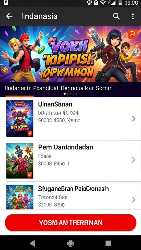 Tampilan antarmuka yang intuitif dan mudah digunakan.