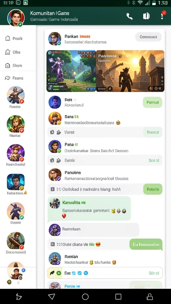 Screenshot menunjukkan galaksi dengan detail tinggi.