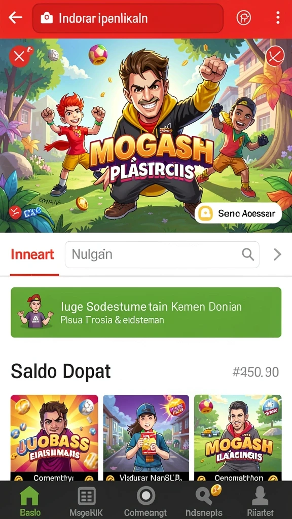 Tampilan antarmuka OKJKT yang menarik dan modern.
