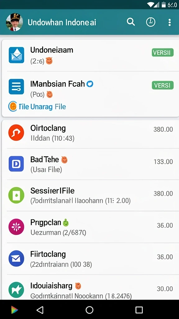 Tampilan antarmuka yang menarik dan user-friendly.