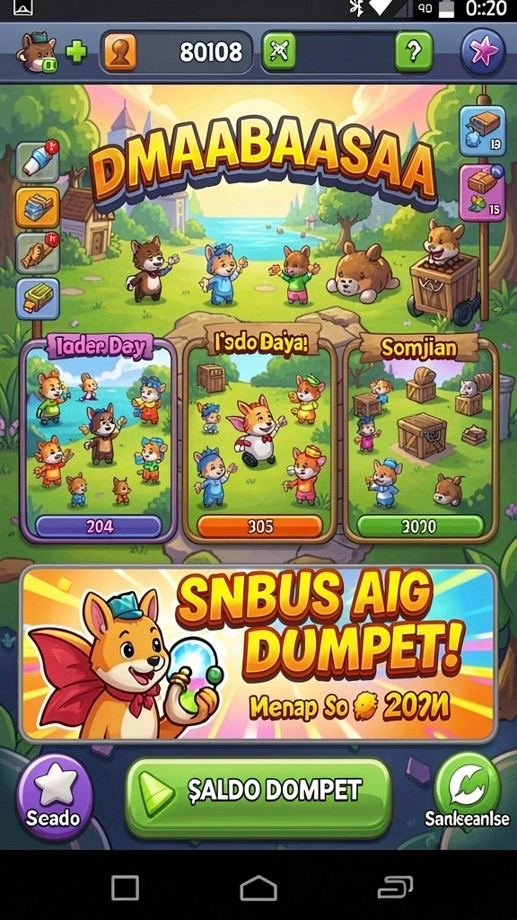 Dapatkan petunjuk dan tips untuk menyelesaikan level.