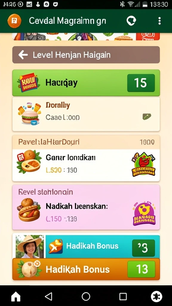 Tampilan antarmuka yang menarik dan mudah dipahami.