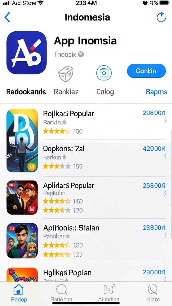 Tampilan awal game yang menarik dan interaktif.