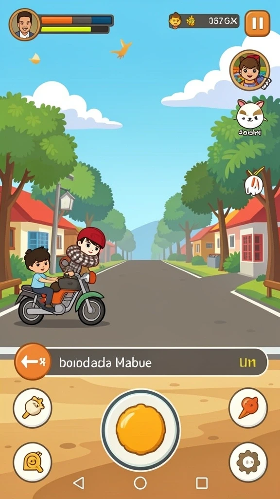 Tampilan grafis menakjubkan dalam gameplay.