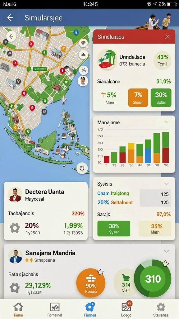 Tampilan antarmuka yang sederhana dan menarik.