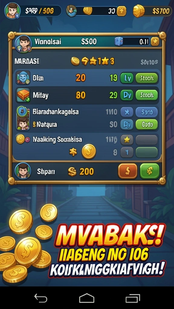 Tampilan ladang yang indah dan berwarna-warni.