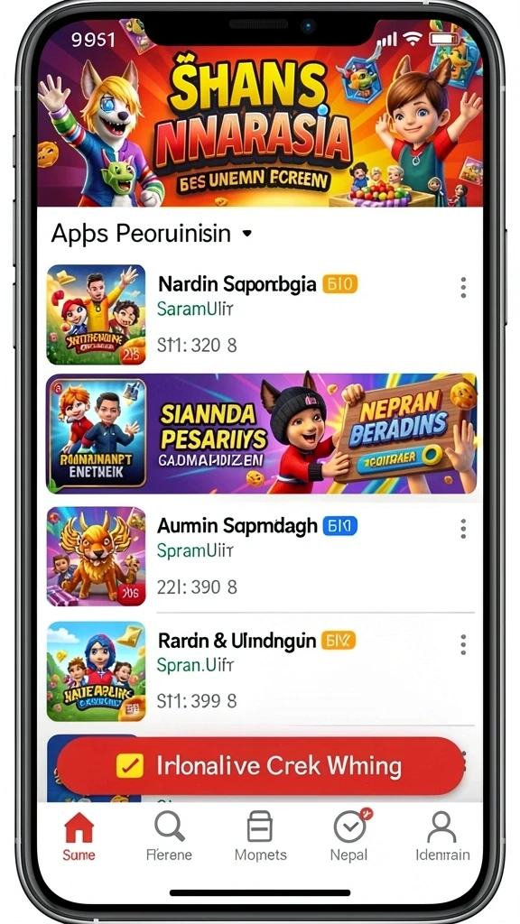 Karakter unik dengan kemampuan beragam.