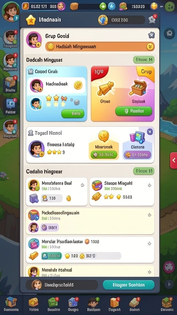 Tampilan grafis yang mengesankan dari RSNGAME.