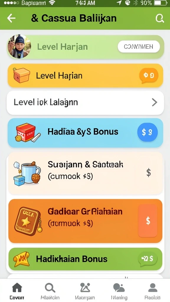 Tampilan antarmuka RUPIAH777 yang menarik.