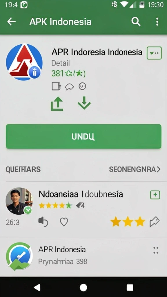 Tampilan antarmuka yang intuitif dan user-friendly.