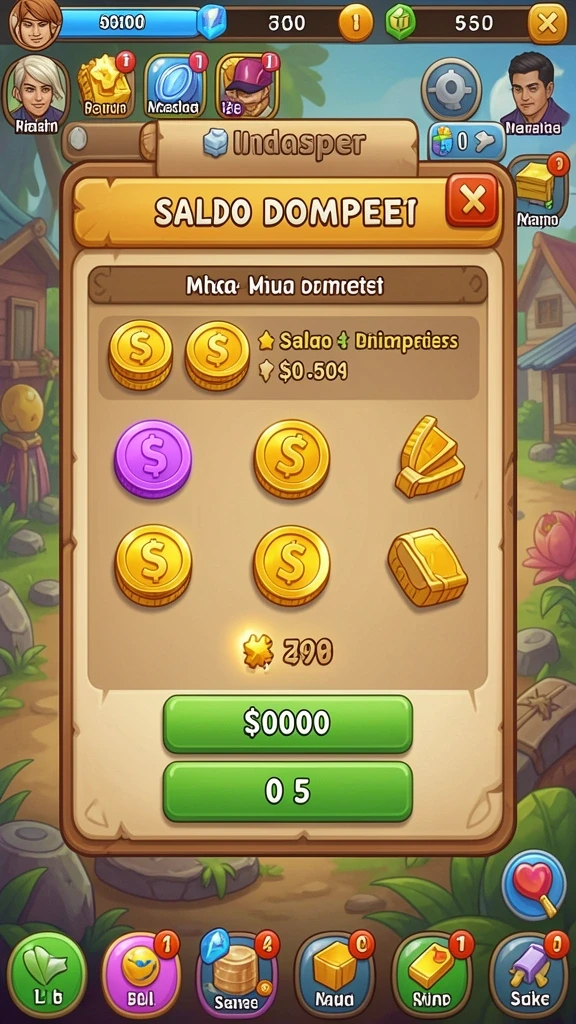 Karakter unik dengan kemampuan spesial untuk setiap level.
