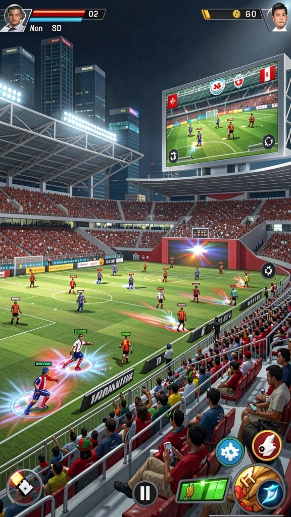 Fitur multiplayer yang sangat menyenangkan.
