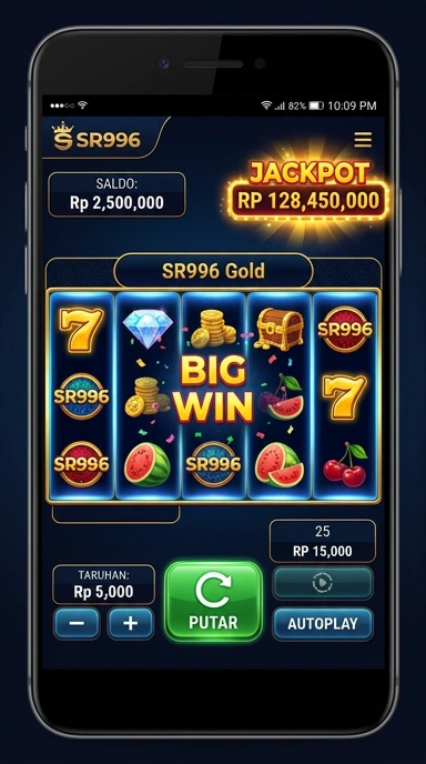 sr996 — layar beranda